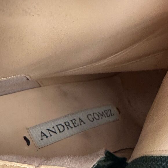 Andrea Gomez CHIARA 95 HUNTER LUCITE Heeled Boots 38.5 - Picture 9 of 9